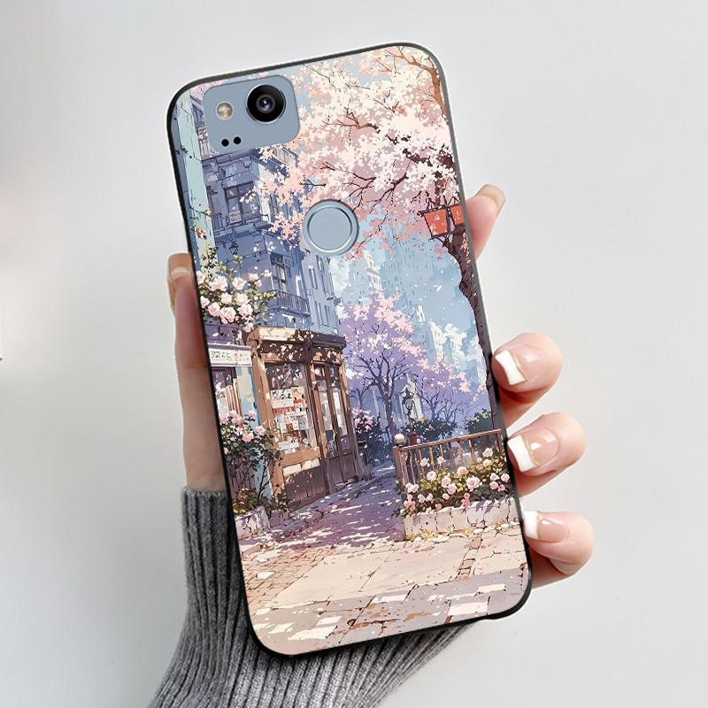 Матовый чехол для Google Pixel 2 Pixel 2 XL Чехол для телефона для Google Pixel 2 XL 2XL Роскошные Милые Крутые Мягкие Силиконовые TPU Чехлы Бампер