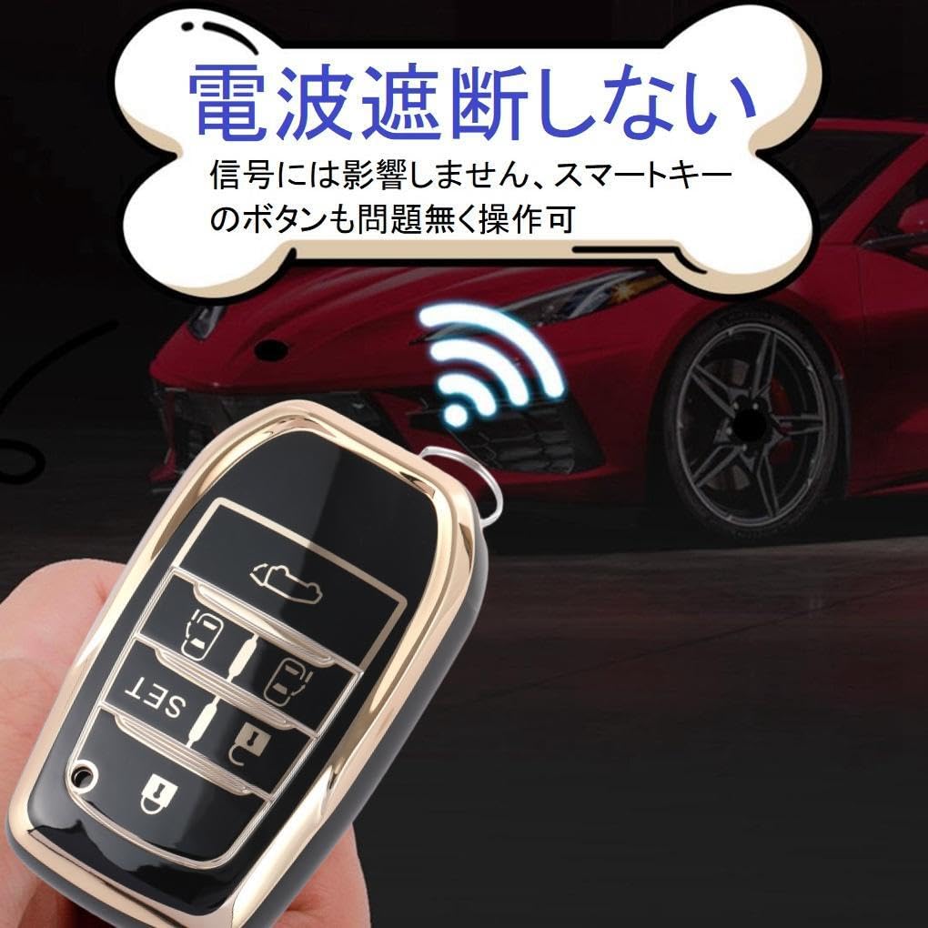 Кейс для ключей HOYZE, Чехол для ключей, Милый, Автомобильный, Чехол для смарт-ключа, Плетеная кожа, Брелок,