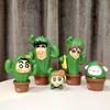 Crayon Shin Chan Family Action Figure Cosplay Cactus Anime Collectible Model Toy