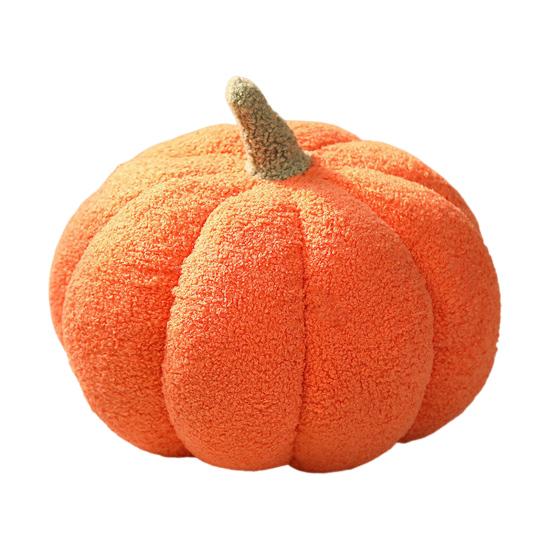Pumpkin Pillow Plush Soft Handmade PP Cotton Stuffed Pumpkin Throw