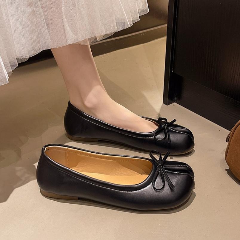 Japanese Style Tabi Ninja Shoes Women Retro Suede Flats Split Hoof Toe Boat Shoes Femme Mary Jeans Mocasines Ballerina Shoe