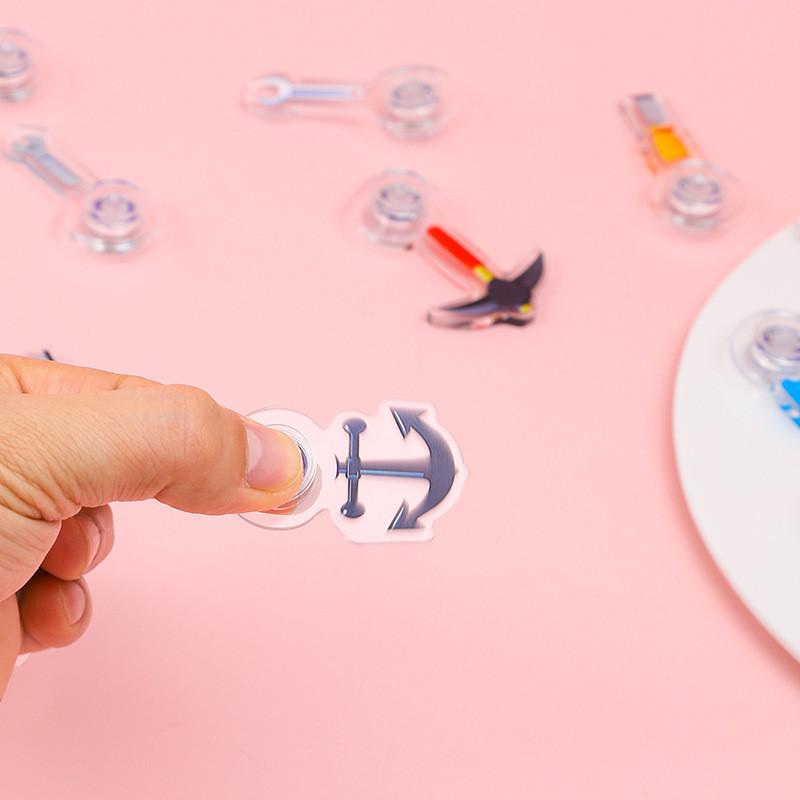 Finger Handheld Gyroscope With Plastic Screwdriver And Wrench For Gift Kids