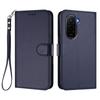 Магнитный чехол-книжка из роскошной кожи для Funda Xiaomi Poco M7 M7 Pro M7 Plus 4G 5G, однотонный, с отделениями для карт, чехол-коке