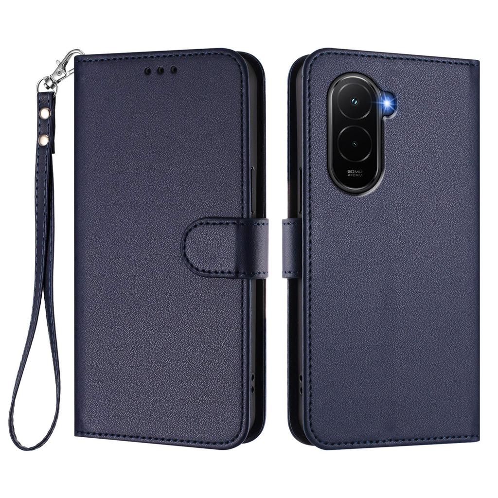 Магнитный чехол-книжка из роскошной кожи для Funda Xiaomi Poco M7 M7 Pro M7 Plus 4G 5G, однотонный, с отделениями для карт, чехол-коке