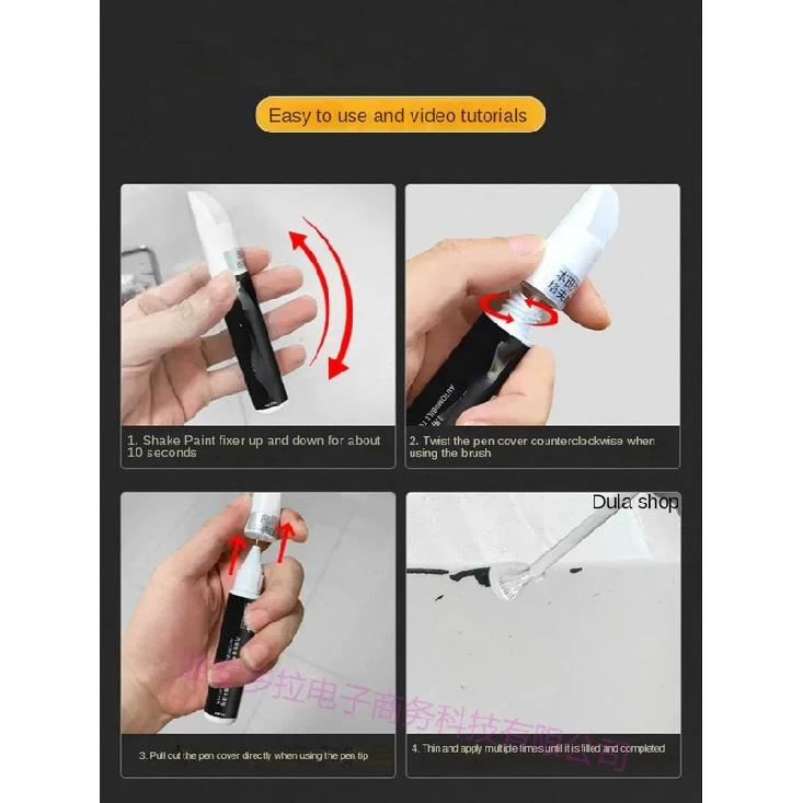 Paint Pen Suitable for BMW X3 Paint Touch-up Pen Original Ore White Carbon Black Mysterious Gray Special X3 Repair for Scratch