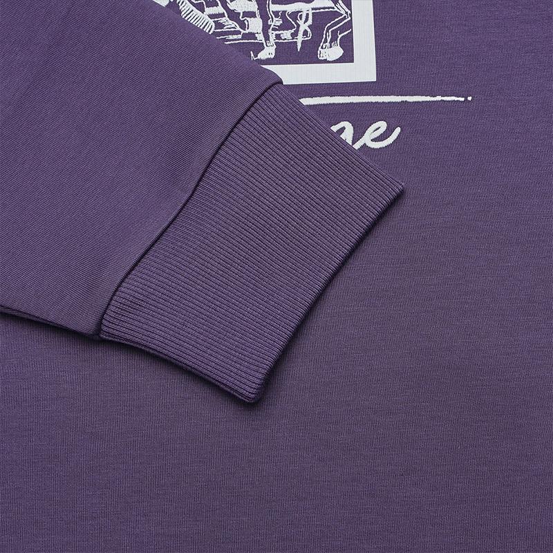 Fila Модный повседневный худи Treehouse для мужчин, худи темно-фиолетового цвета ночи F11M518208FDP