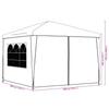 Party Tent 3x3 m Green