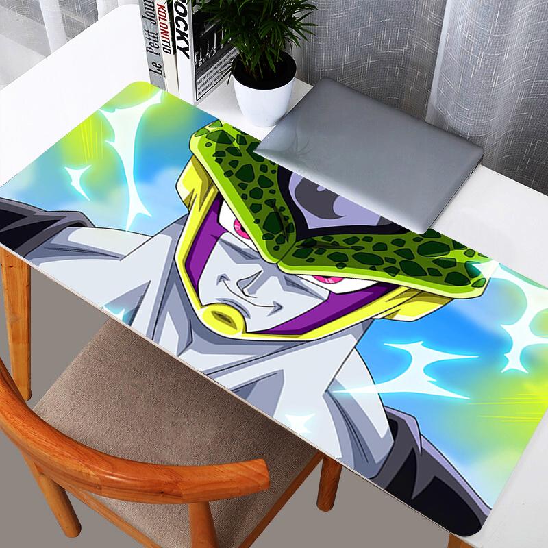DBZ Dragon Ball Cell Mouse Pad Large PC Computer Gamer Kawaii Gaming Accessories Mousepad Keyboard Desk Mat Carpet Table