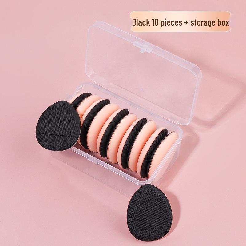 Pinky Air Cushion Dual-Use Mini Finger Powder Puff for Liquid Foundation