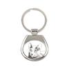 Russian Blue - Keychain with a Cat, Keychain with a Print, Personalized Pendant from the Brand