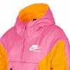 Nike Толстовка Спортивная одеждаНаследие Нежный фиолетовый розовый/Университетский золотой/Обсидиановый цвет/Белый Подростки CU8542-684