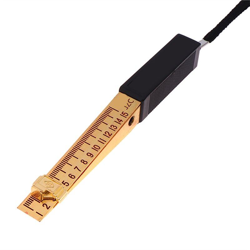 AT21-Vernier Caliper Gauges 1-15Mm Flatness Measurement Tool Wedge Shaped For House Engineering Inspection Feeler
