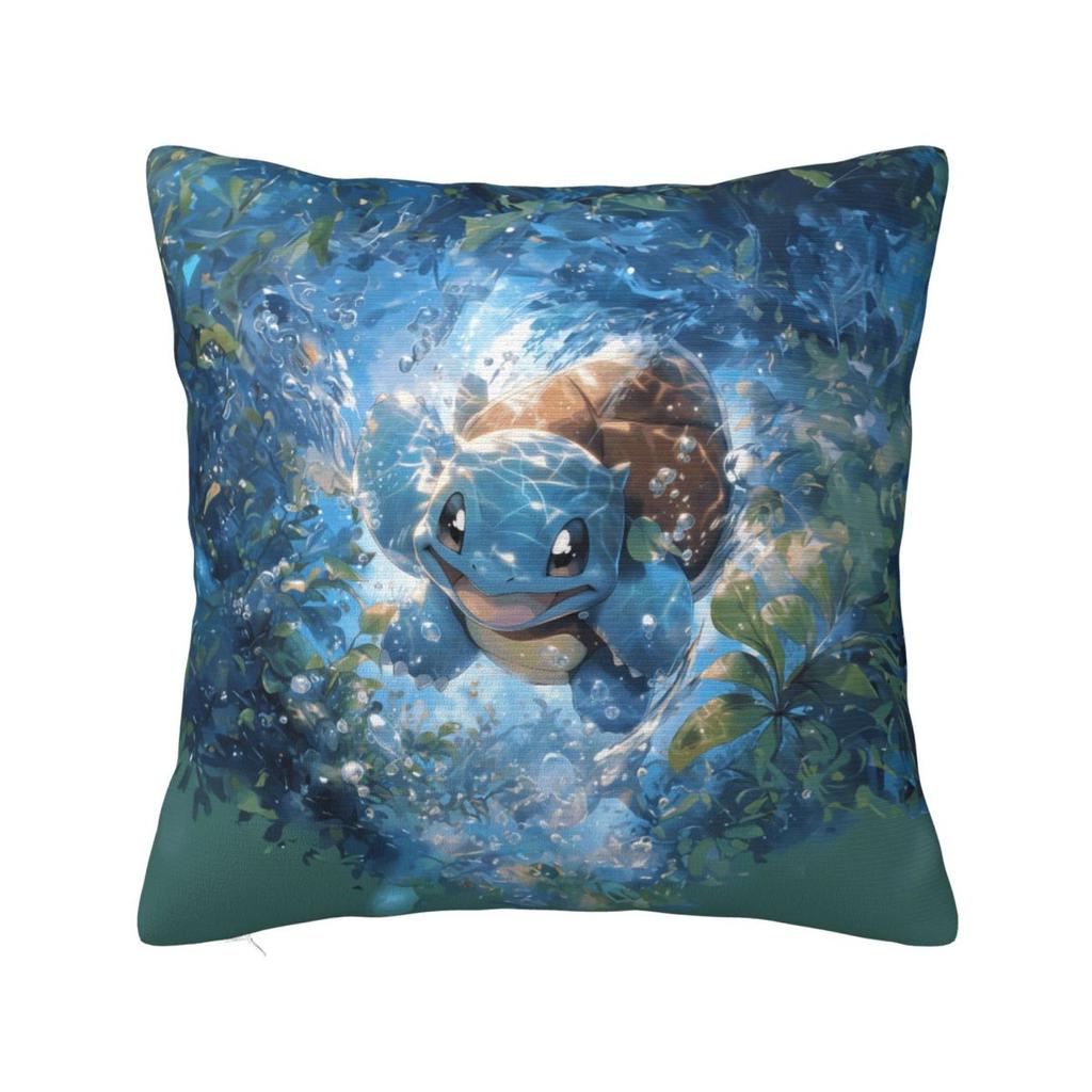 Pikachus Pillowcase Merch Soft Cushion Cover Throw Pillow Cover Home Decor Square Multi-Size