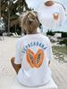 Papaya Fruit Graphic Tee Unisex Copacabana Summer Beach Print T Shirt Retro Aesthetic Harajuku Streetwear Style  Top