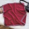 Casual retro silk wool silk scarf 1116 new autumn and winter silk wool scarf daily versatile fashion silk wool square scarf