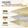 Текстурированная PEI пластина с QR-кодом для Bambu Lab, Build Plate X1/X1C/P1P/P1S, двусторонняя пружинная стальная пластина PEI для аксессуаров Bambulab A1
