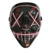 Accessory - Luminous Fuchsia LED Mask for Adults