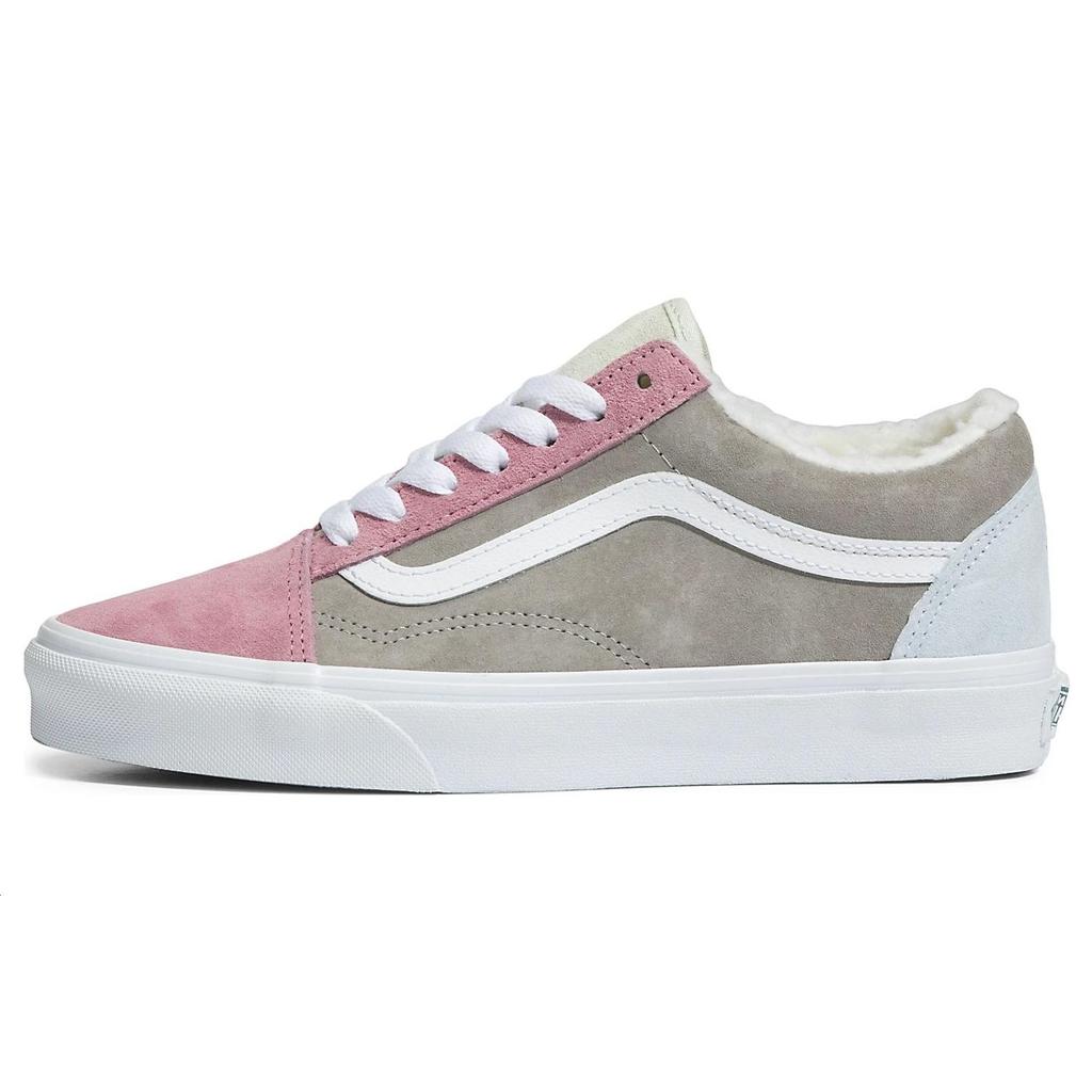 Vans Old Skool Sherpa - Pink Grey Unisex Sneakers Multi-Color Sherpa-Pink VN0005UAMUL
