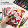 Shuttle Art Colored 123 Piece Coloring Book for Metallic Pencil Watercolor Paper Convenient For Celebration Instruction Manual Included Pencils, Set,