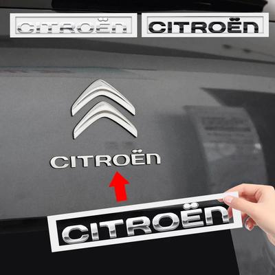 Автомобильная 3D-наклейка с буквами из АБС-пластика, наклейка с логотипом на багажник для C4 C3 C5 C1 DS3 DS5 DS4 Jumper Xsara C-Elysee Picasso Sega C-quatre