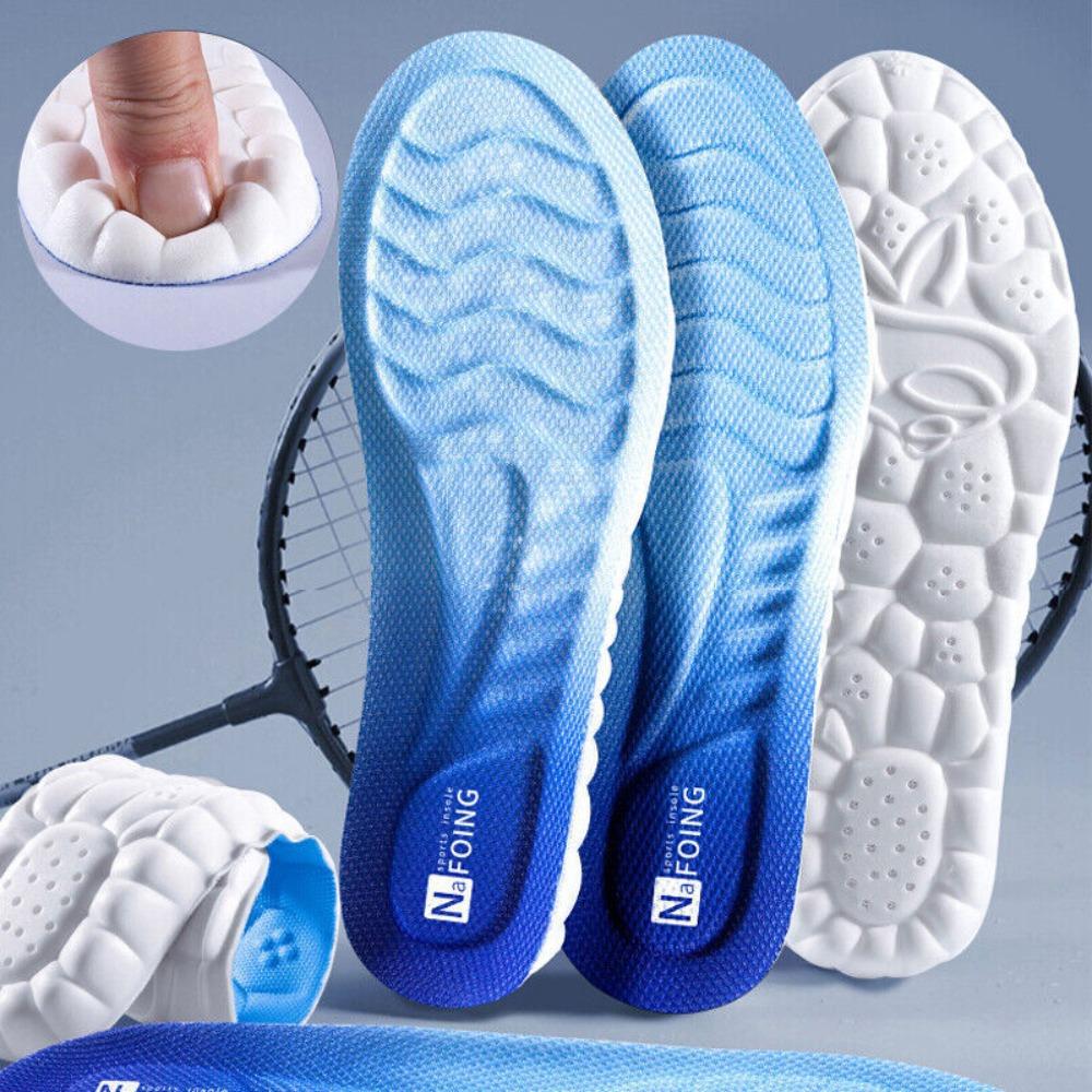 PU Technology Insoles Orthopedic Shoes Pad Shock Absorption 4D Insole  Women