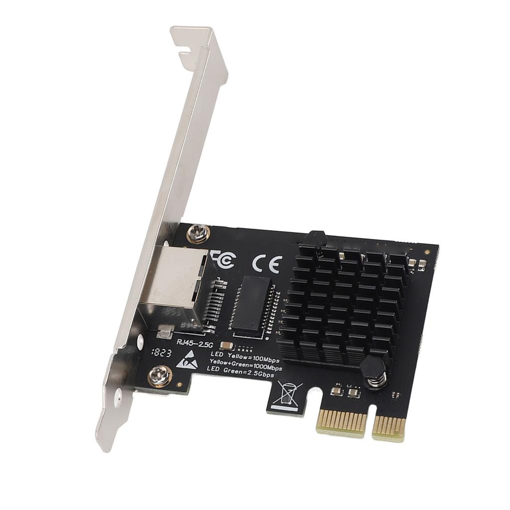 PCIe Network Card RTL8125B 2.5G Gigabit RJ45 Port PCI Express Network Card for Windows 7 8 10 11
