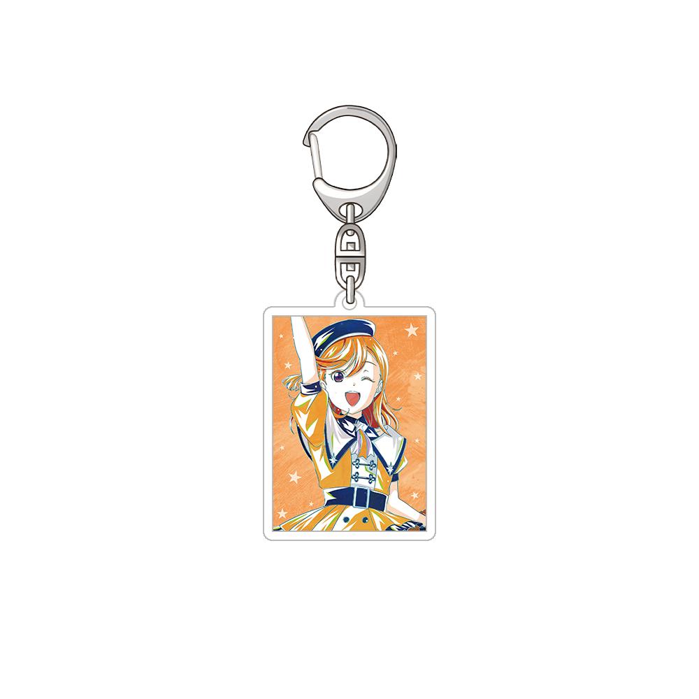 Love live Сибуя Канон Тан Кэке Араси Тисато Хэанна Сумирэ Хадзуки Рэн Ёнэмэ Мэй Официальный акриловый брелок Подвеска для сумки Подарки