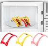 6/12Pcs Taco Holder Food Grade BPA-Free Oven Dishwasher Safe Stackable Colorful Individual Serving Chicken Roll Hard Taco Shell Stand Kit