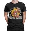 Men Wile E. Coyotes Acme Corporation Testing T Shirts 100% Cotton Clothes Short Sleeve Crewneck Tee Shirt Plus Size T-Shirt