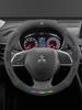 Для Outlander Pajero Asx Colt Lancer EX Evolution X L200 Triton RALLIART Автомобильная замшевая карбоновая накладка на руль