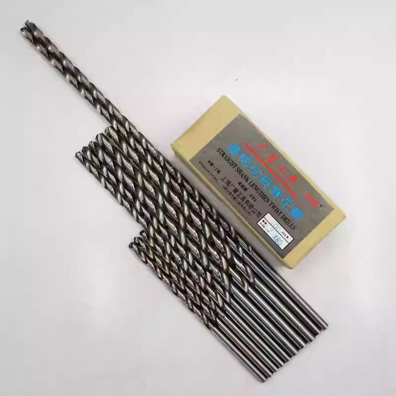 Сверло спиральное Guangliang Extra Long с прямым хвостовиком 9, 10, 12, 13 мм x 200-300 мм.