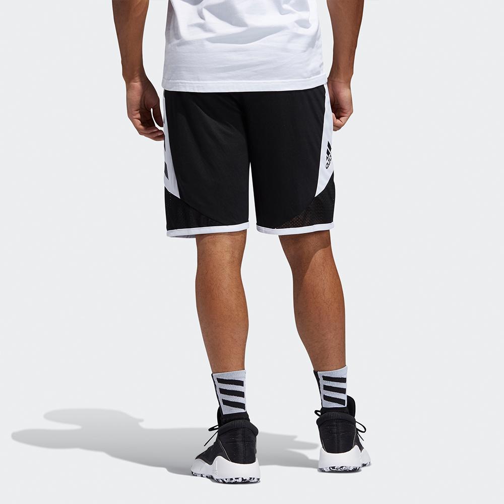 adidas Баскетбольные Шорты Мужские Черные Умеренные Прямого Кроя Брюки FH7947-