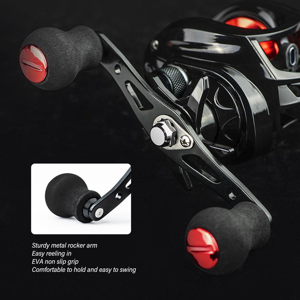 Fishing Reel Fishing Reel Rust Proof 1 Gear Ratio Easy Operation Lightweight Right Hand Handle 10 Kg Load Capacity Reel Explosion Proof Line Throw