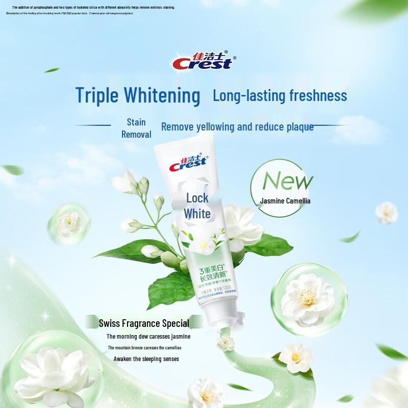 Crest Jasmine Camellia Whitening Toothpaste