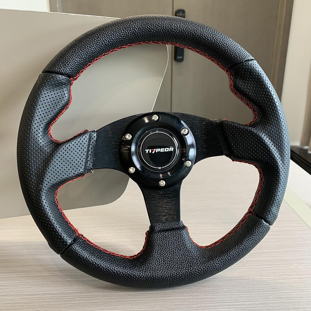 TIYPEOR Japanese Jdm Stylefor Retro 11.5 Inches 280mm Steering Wheel for Racing Style