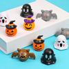 6 шт. Хэллоуин Игрушка Машинка с Откатом Малыши Мальчики Девочки Пружинный Заводной Мини Мультяшный Тыква Призрак Летучая Мышь Игрушка Транспортное Средство Праздничные Сувениры для Вечеринки