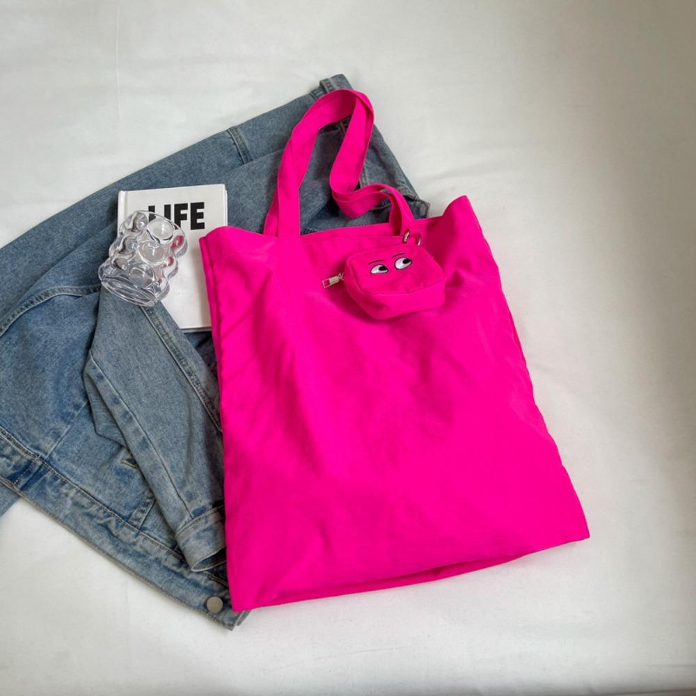 Кошелек для монет «Большой глаз», Складная сумка через плечо, Сумка для покупок, Красочная сумочка, Студенты