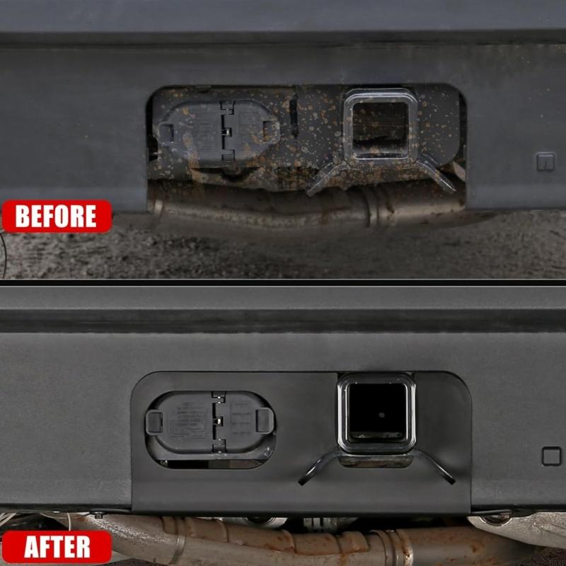 2025 New ABS Pickup Hitch Protector Cover Easy Installation for 2022-2025 4/7Pin