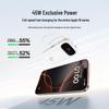 Baseus 45W 20000mAh Fast Charging Power Bank with Dual Built-in Type-C Cables
