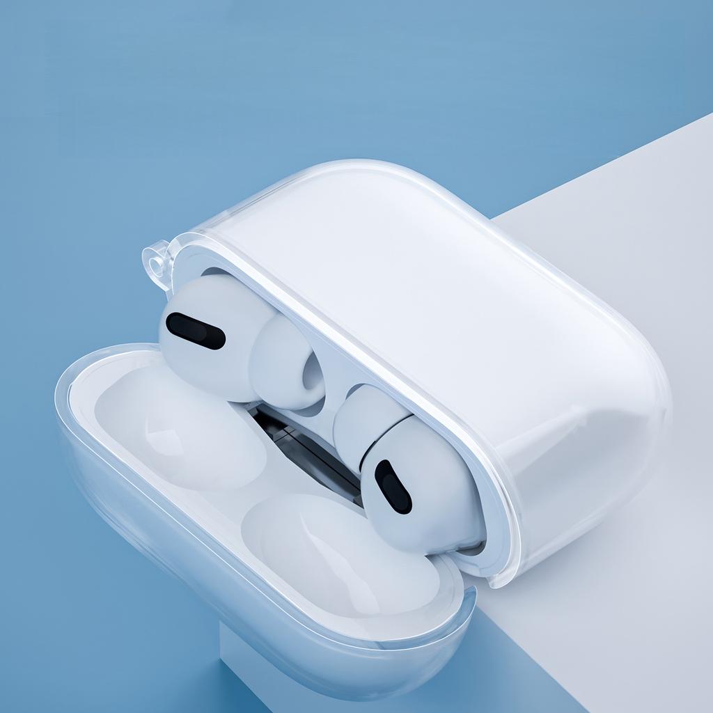 Прозрачный чехол для AirPods Pro 3 Чехол-накладка Аксессуары с набором для чистки Противоударный защитный чехол для AirPods Pro 3