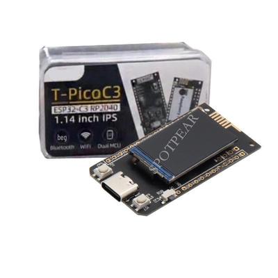 Raspberry Pi Pico RP2040 + ESP32 T-PicoC3 Двойной микроконтроллер с 1,14-дюймовым ЖК-дисплеем для LILYGO
