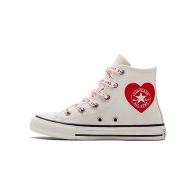 Кеды Converse Chuck Taylor All Star High Top Canvas Белые Красные Детские
