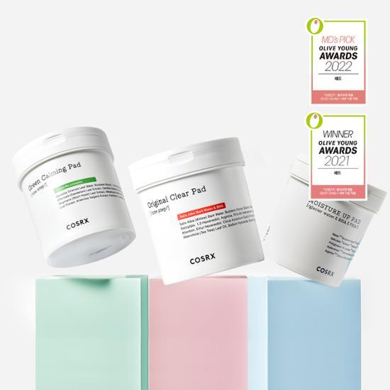 COSRX One Step Pad 90 Sheets, Choose 1 Out of 3 Types