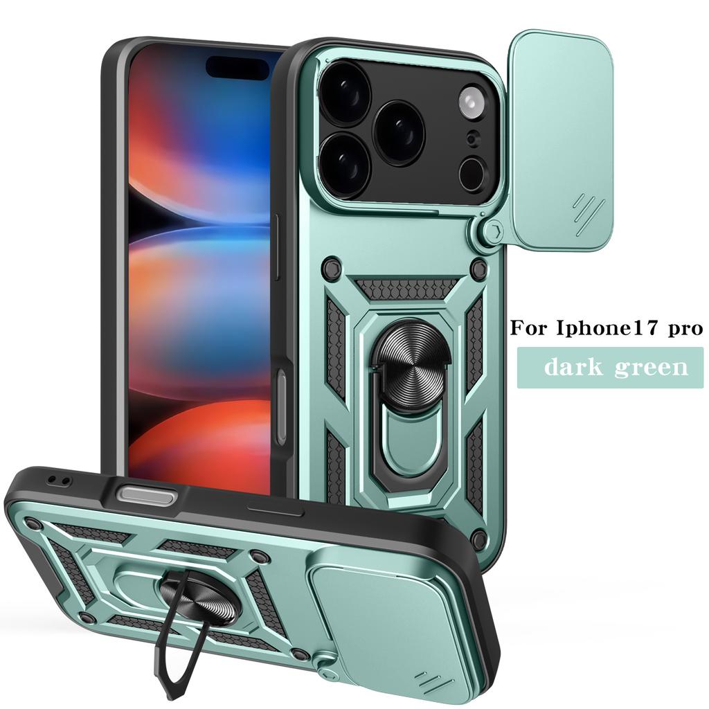 Бронированный защитный чехол для iPhone 17 16 Pro Max с магнитным кольцом для iPhone 17 Air 16E чехол для телефона с защитой камеры