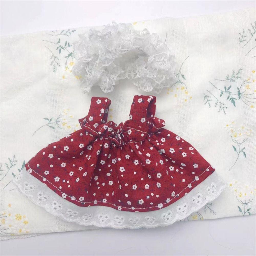 Cute Doll Lovely Clothes Accessories Plush Dolls Clothes  For 20cm Cotton Doll