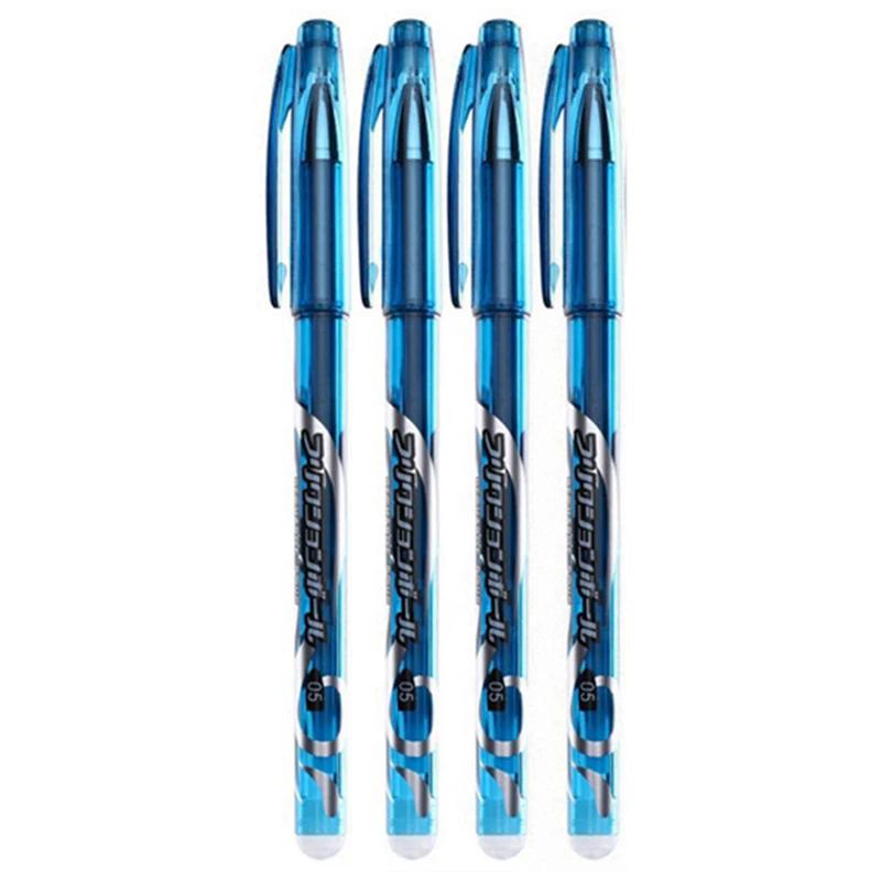 0,5 мм Коллекция стираемых гелевых ручек Черная Синяя Красная Ручка и стержень с чернилами Kawaii Ручки Моющийся корпус Школьные Офисные Принадлежности Канцелярские товары