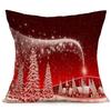 Очаровательная рождественская наволочка с Санта-Клаусом для теплого дома и офисного декора