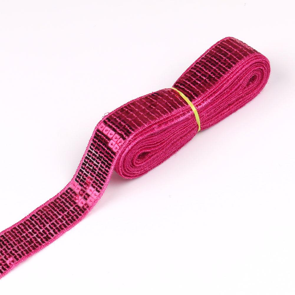 20 ярдов блестящей ленты с пайетками, бисерной кружевной отделкой, пайетками, швейной тканью для пэчворка, аппликации, рукоделия, украшения свадебного платья