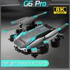 Новый дрон G6 Drone 8K HD с двойной камерой 5G WIFI Professinal GPS, четырехсторонний интеллектуальный обход препятствий, складной RC Quadcopter, игрушки, подарки