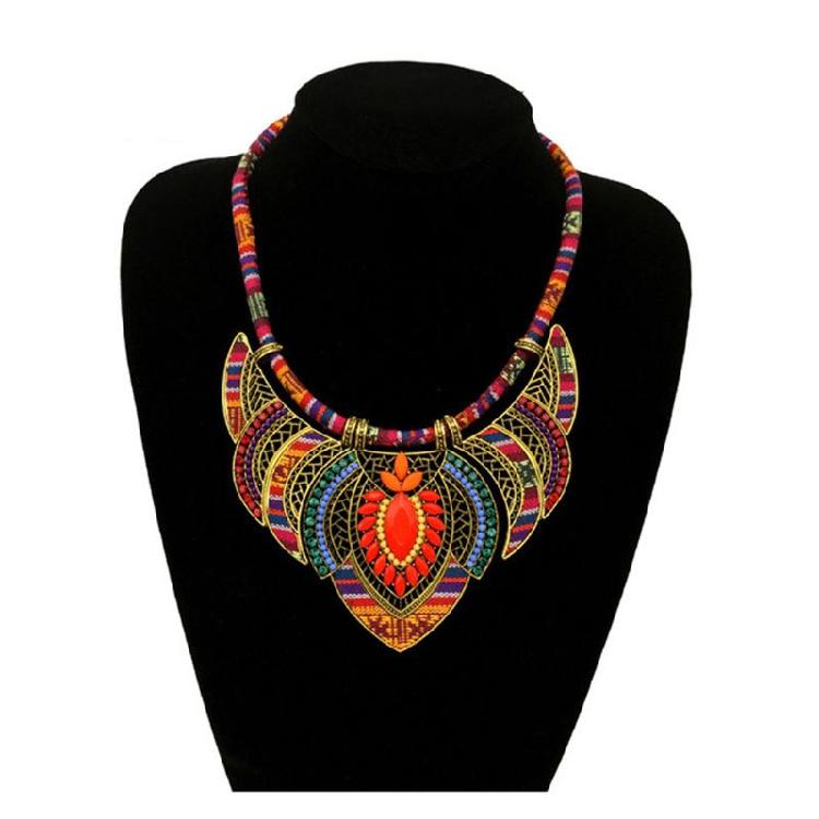 Модный Tribal Choker Ожерелье-чокер Костюм Бижутерия Подарок для Женщин Лучшей Подруге